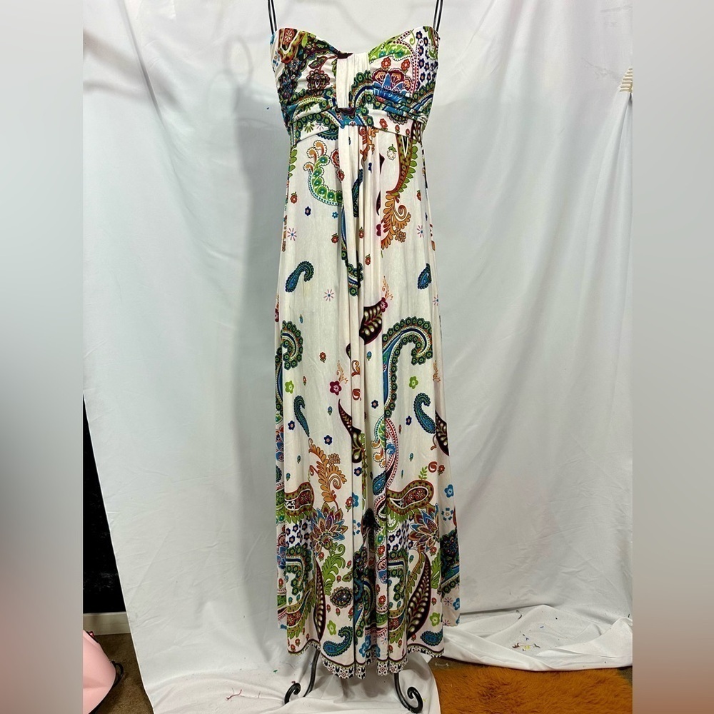 AX Paris floral strapless tube dress size 10